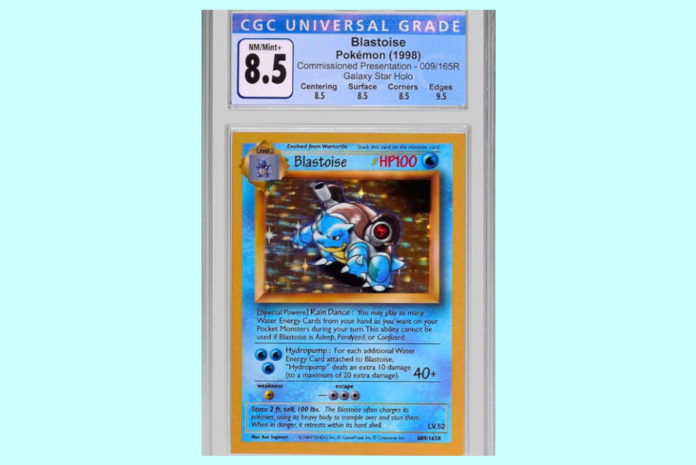 Rare Blastoise Pokemon Card is Being Sold for $468,000 USD