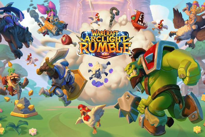 Warcraft Arclight Rumble mobile game