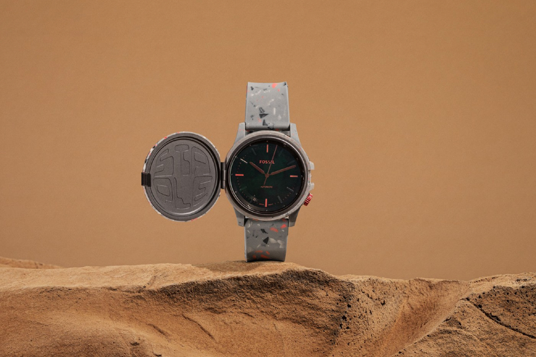 STAPLE x Fossil silicone watch