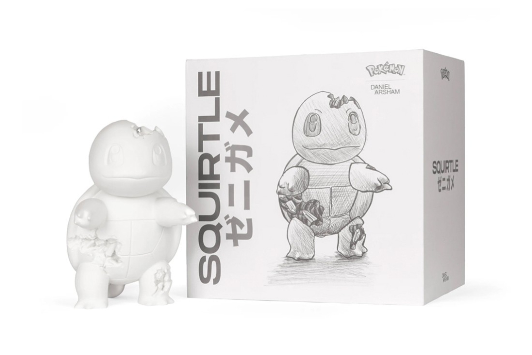 Daniel Arsham CRYSTALIZED SQUIRTLE sculpture
