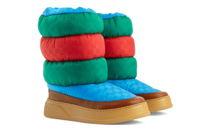 Gucci Puffer ski boots