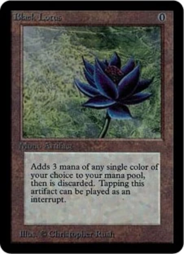 MTG Black Lotus Card sale