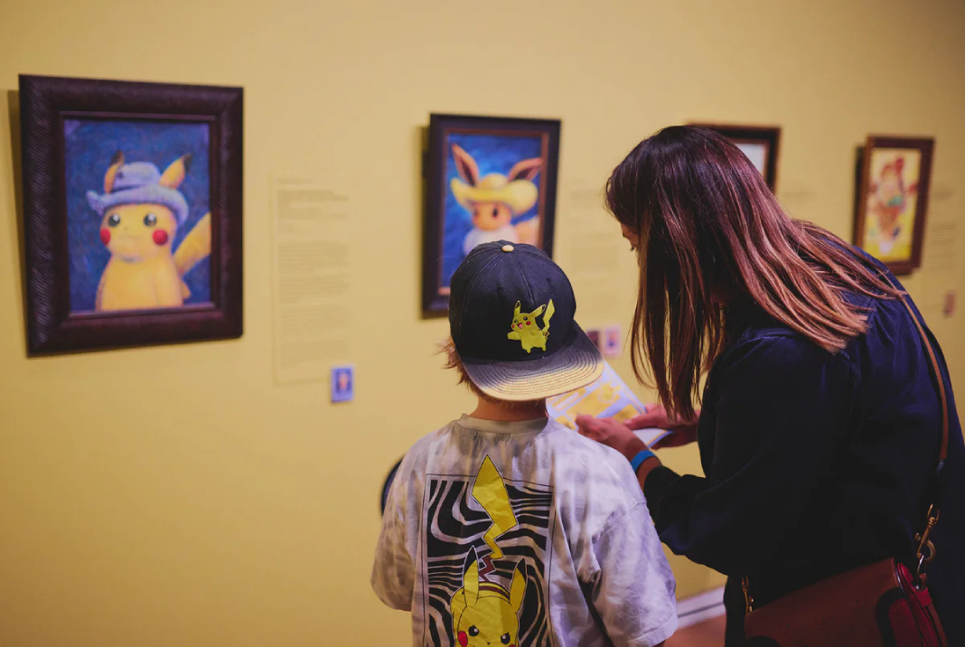 Van Gogh Pikachu Card reissue